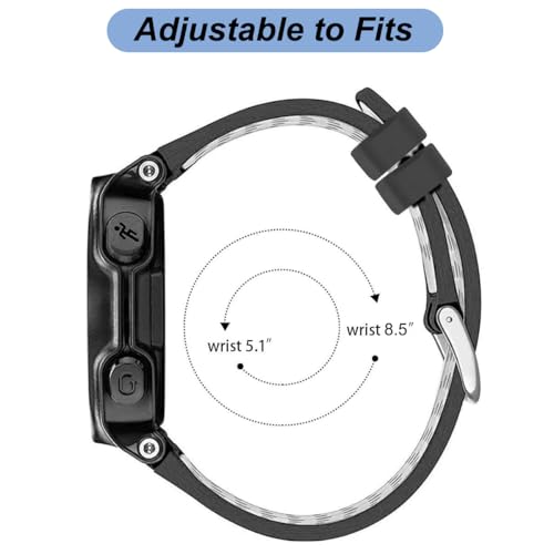 Correa de silicona para reloj Garmin Approach S20/S5/S6 miniatura 5