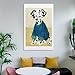 Hanna Peterson Dalmatian in Sweatshirt Poster Artworks Picture Print Poster Wall Art Painting Canvas Decor Home Posters Decorative 12x18inch(30x45cm)