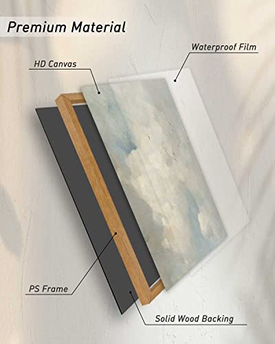 image for InSimSea Framed Canvas Wall Art Vintage Decor, Home Decor Classical Oi