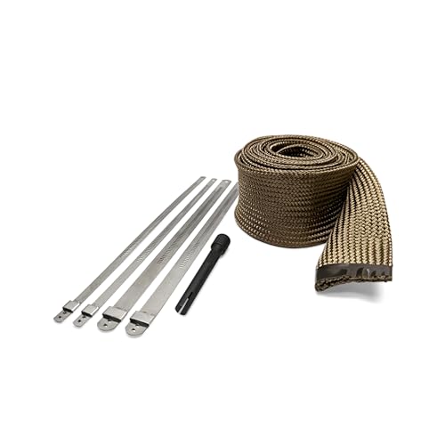 Image of Design Engineering Exhaust Sleeve And Locking Ties Kit