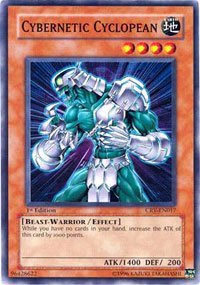 Yu-Gi-Oh! - Cybernetic Cyclopean (CRV-EN017) - Cybernetic Revolution - 1st Ed...