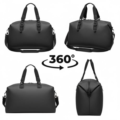 Image of CAVALO - Be Unique Men's Crossbody Duffle Bag | Large Capacity Casual Travel, Office, Fitness & Daily Commute Bag with Zipper