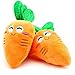 Clarashop Dog Carota vegetale Giocattolo Pet Puppy Peluche Sound Squaw Squeaky Peluche L Interessante roba