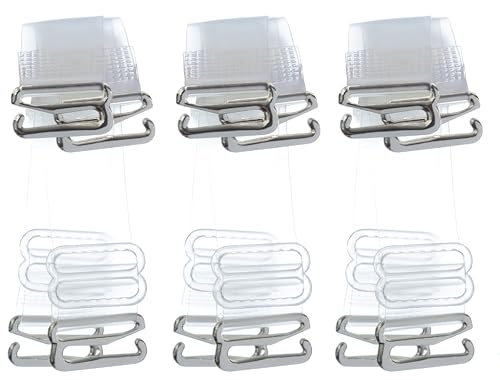 Clear Bra Straps Adjustable Multiple Sizes-Plus Size Bra Straps Clips Holder