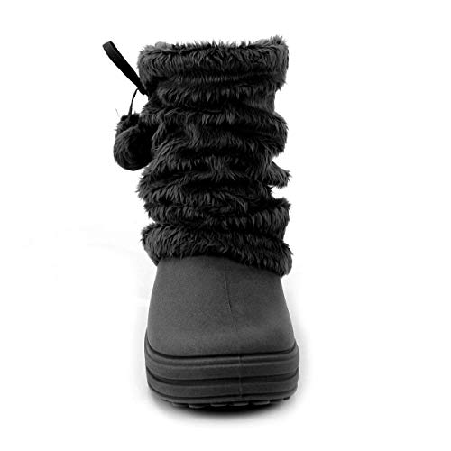 Galocha Plugt Acqua Polaina Infantil Preto 25/26