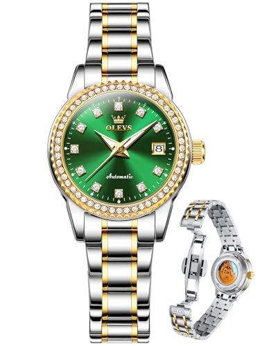 Image of OLEVS Watches for Women Automatic Luxury Waterproof Business No Battery
