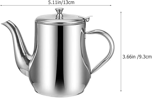 Miniatura 2 de Cabilock Colador de grasa de metal, colador de aceite, recipiente de grasa de tocino con colador, colador de aceite de cocina de acero inoxidable,