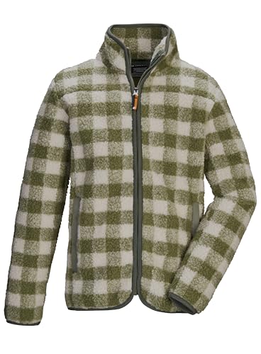 Veste sherpa garçon haut de gamme Killtec Kow 244 polaire épaisse et col protecteur