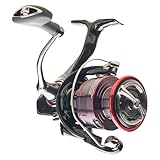 Daiwa Fuego LT Spinning Reel Size 1000-6000 Lightweight ZAION V Carbon Body, AIRDRIVE Rotor, MAGSEALED Shaft for Freshwater Fishing
