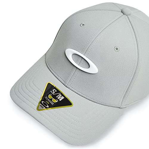 Oakley Boné masculino Tincan, Cinza/branco, P-M