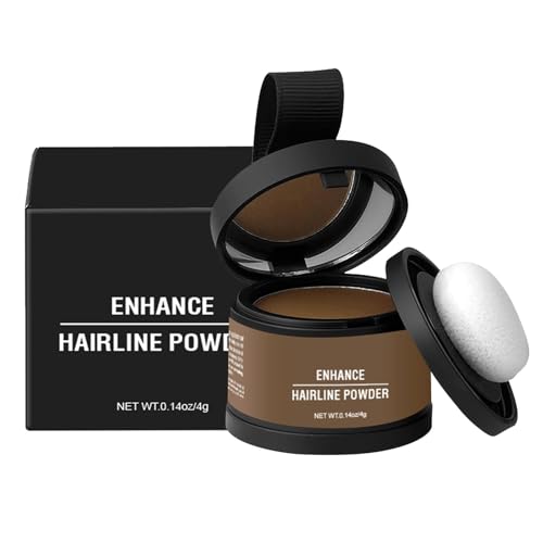 Polvo de raíz para cabello, polvo de rayita | Color de cabello para retoque de raíces con aplicador,Corrector de sombreado de cabello resistente al agua para cobertura de canas, cabello fino y adelgaz