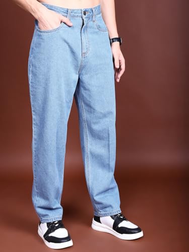 Image of Highlander Men's Straight Fit Jeans | Mid Rise | Stretchable Fabric | Designed for Comfort & Ease of Movement | Jeans for Man