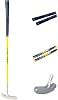 Acstar Two Way Junior Golf Putter Graphite Kids Putter Both Left and Right Handed Easily Use 3 Sizes to Choose Freely for Kids Ages 3-5 6-8 9-12