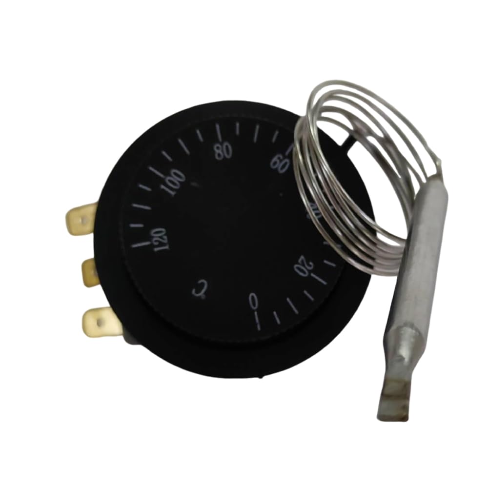 Baceyong termostato universale regolabile per radiatore automobilistico 0-120°C