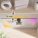 RICOO Uchwyt ścienny do monitora PC wychylny do 13-27 cali, uchwyt ścienny S7111, uchwyt do monitora, uchwyt na ekran, uchwyt ścienny do monitora 24 cale, VESA 75 x 75, 100 x 100 mm