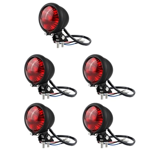 Feu moto LED feu stop de freinage arrière noir accessoire custom Chopper