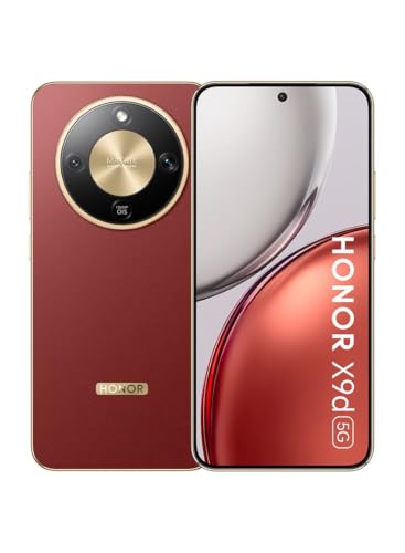 HONOR X9d 5G Smartphone 12GB RAM + 256GB Storage Silicon-Carbon Battery 108MP OIS Camera 6.79 1.5K 120Hz AMOLED Display 66W HONOR SuperCharge Snapdragon 6 Gen 4 Reddish Brown