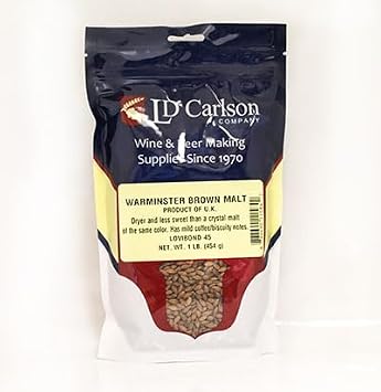 Warminster English Brown Malt 45L 1LB Uncrushed 1584A