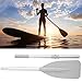 Inflatable Boat Paddle, High Toughness Inflatable Boat Dinghy Canoe Water Marine Sports Oars 2pcs Paddle with 2Pcs Rod Set Aluminium Shaft for Kayaing Boating Canoeing River Tubing