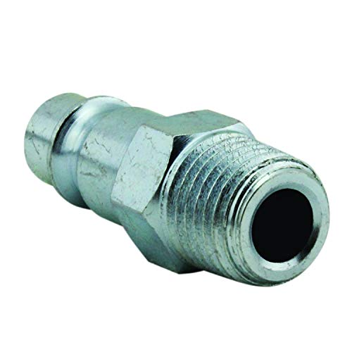 Enchufes neumáticos Milton estilo V de 1/4" MNPT en acero resistente 3