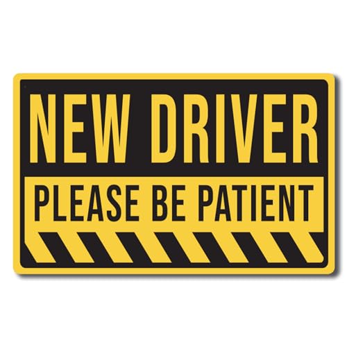Aimant automobile New Driver pour rassurer les apprentis conducteurs
