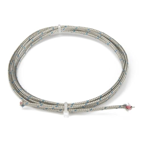 Cable de extensión para termopar KJ y sensor de temperatura RTD PT100, 1m 2
