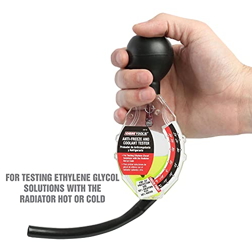 Image of OEMTOOLS 24718 Glycol Coolant Tester, Clear Antifreezes & Coolants Reservoir, Antifreeze Tester Automotive, Antifreeze Coolant, Antifreeze Hydrometer