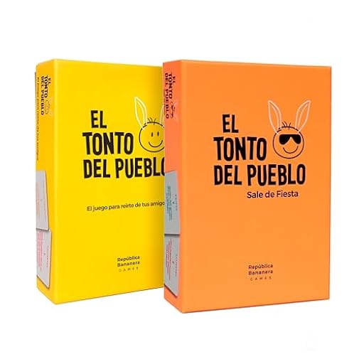 Juegos de Mesa - El Listo del Pueblo - El Juego de Mesa para reírte de Tus Amigos - Cartas pizarras y rotuladores (Pack 2 Juegos Sale de Fiesta y Normal) | Ya disponible en tu tienda friki favorita! En mundofriki.es!