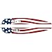 Bohning Zen Vanes American Flag 4 in. 100 pk.