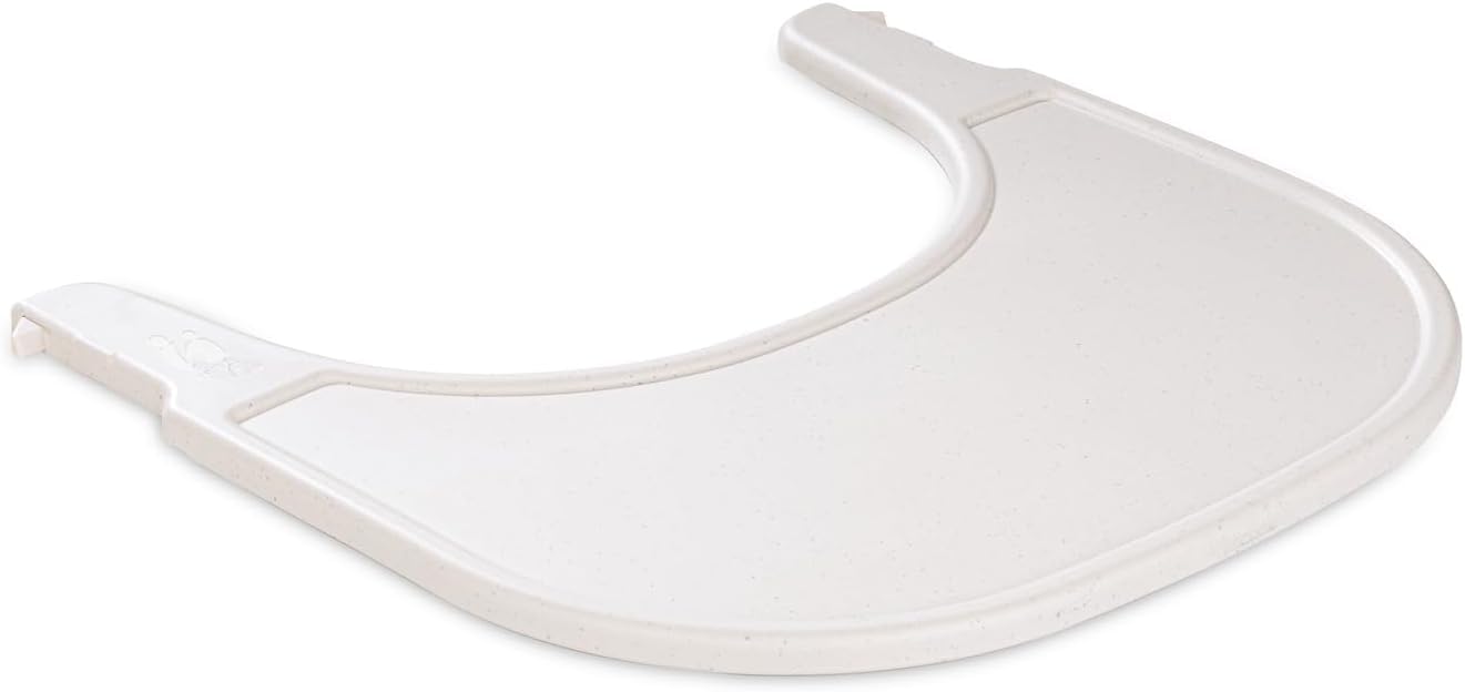 hauck Einklick High Chair Dining Board Alpha Click Tray Made of GRS Certified Recycled Material, Quick Attachment Without Tools on Alpha+ or Beta+ High Chair, Easy to Clean (Beige)