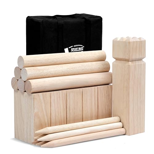 Kubb Game Set Premium Rubberwood