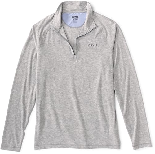 Orvis Men's DriCast ¼ Zip Shirt - Sun Protection Shirt with UPF 50