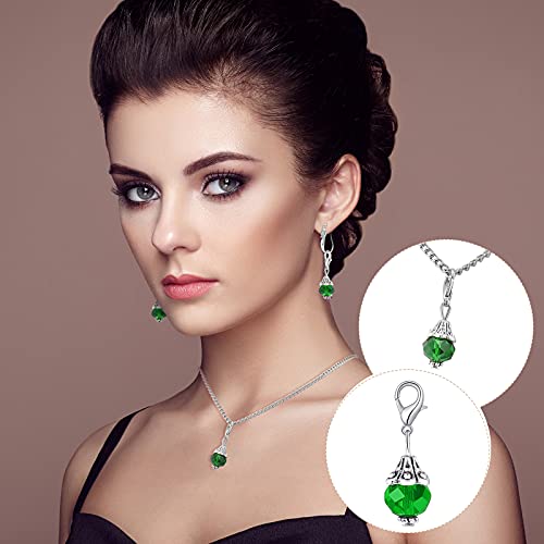 110 Pieces Crystal Dangle Charms Set Glass Drop Dangle Beads Inspiration Word Charms With Lobster Clasp Silver Metal Charms Mixed For Jewelry Making Charms Zipper Charm Diy Crafting #TOP5