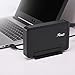 Hard Drive Enclosure 3.5 Inch SATA III to USB 3.0. HDD External Enclosure Case Support UASP Feature and SATA I /II /III Hard Drive up to 6TB. Support Windows & Mac OS. Power Adapter Included