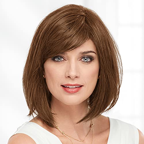 Paula Young Heather VersaFiber Wig Heat-Stylable Mid-Length Wig with Monofilament