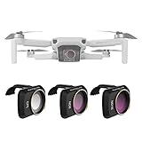 Lens ND Filter Set CPL ND8 ND16 for DJI Mavic Mini/Mini 2/Mini SE Drone 3pcs Lens Filter Set Multi Coated Filters Combo Camera Lens