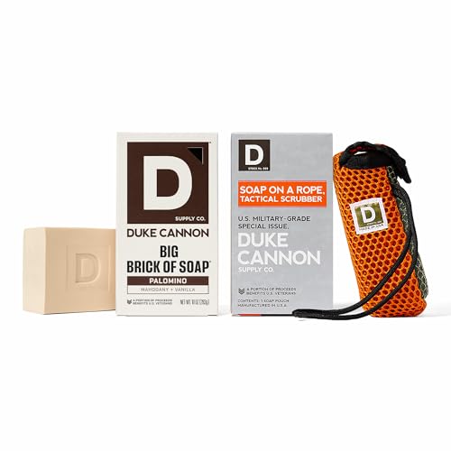 Duke Cannon Big Brick with Tactical Scrubber