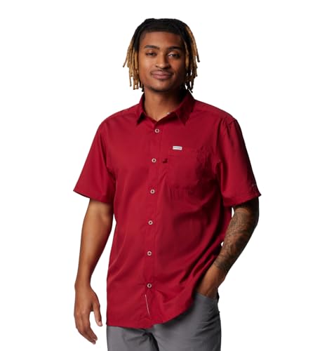 Chemise de camping Columbia Slack Tide homme grande taille 6X étendu motif parterres
