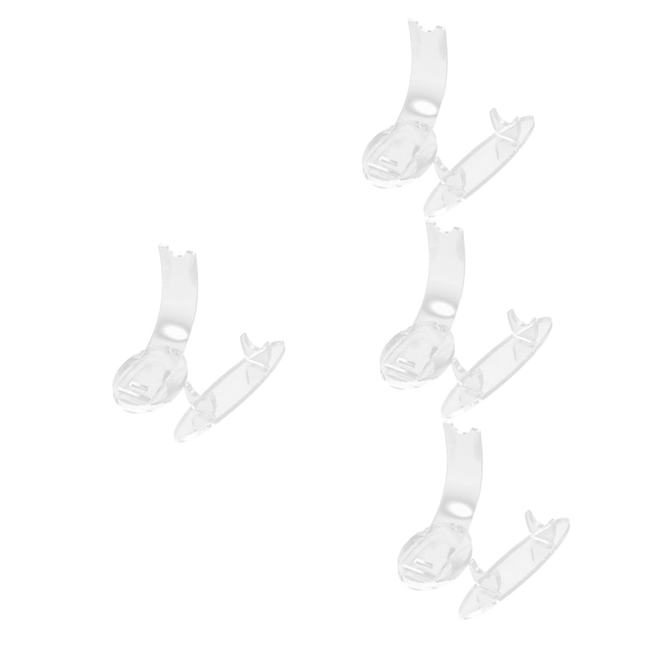 NUOBESTY 8 Pz Portapenne in Acrilico Espositore Verticale Con Penna Portapenne Da Scrittura Per Sopracciglia Stilografica Espositore Per Penne e Penna