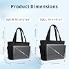 TOPDesign Puffer Tote Bag for Women, Lightweight Puffy Handbag with Compartments, Quilted Shoulder Bag for Work, Travel, Gym #4