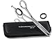 Produktbild Premium Friseurschere Haarschere mit Mikroverzahnung InstrumenteNRW oder Solingen mit Aufbewahrungs-Etui (Nr.8 = 7 Zoll 2 x Mikroverzahnt)