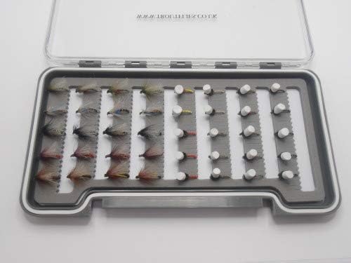 40 Emerger & Suspender Buzzers, trout flies, 40 boxed set, Fly Fishing NBX27
