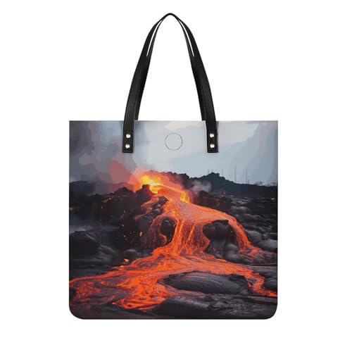 Sac hobo trendy en cuir végétalien rouge haute finition
