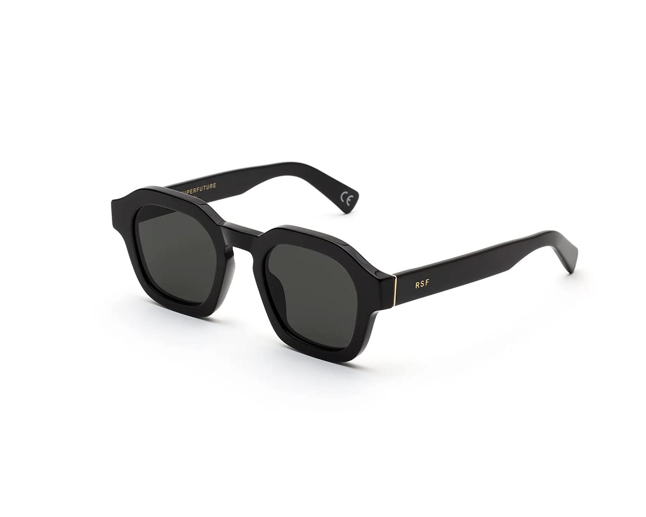 RETROSUPERFUTUREHexagonal Sunglasses Saluto 9FP Black 53mm