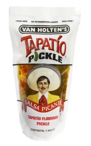 Van Holten's Tapatio Pickle Salsa Picante Sabor NET Peso neto, 5 oz