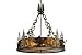 Meyda Tiffany 31"W Moose At Dusk Inverted Pendant