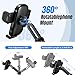 This Hill Cup Holder Phone Mount for Car,Upgraded 2 in 1 Car Cup Phone Holder Expander with Adjustable Base,360 Degree Rotation, Cup Phone Holder for Car Compatible iPhone,Samsung & All Smartphones