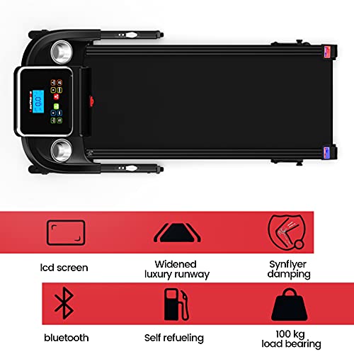 LAUFHOME Laufband, Laufband für Zuhause, motorisiertes Joggen Laufgerät, eingebauter Bluetooth Dual-Lautsprecher… – Bild 3