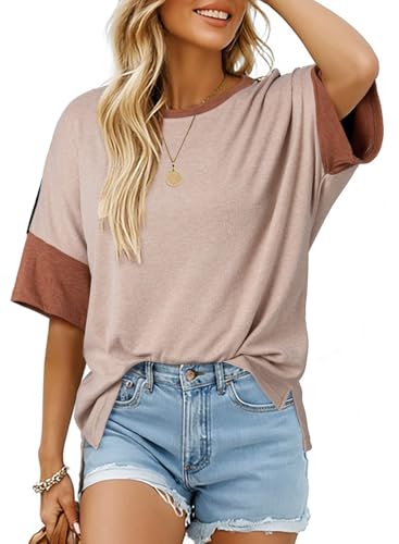 Dokotoo Summer Oversized Tshirts Tops for Women 2026 Short...