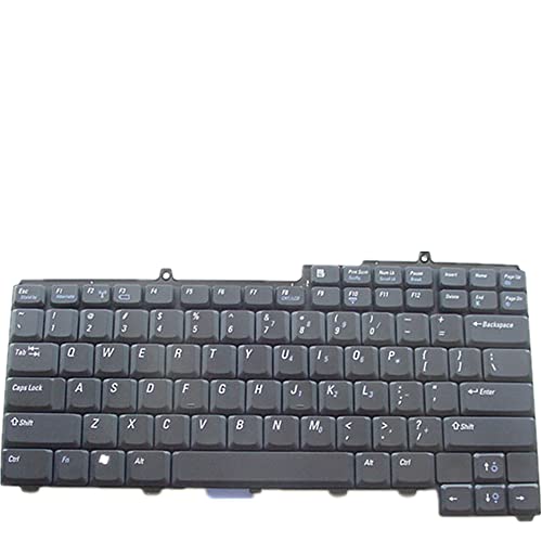 Clavier Dell Inspiron 9200 haute précision avec touches noires fluides version États-Unis